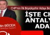 CHP’nin Antalya Büyükşehir adayı açıklandı