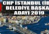CHP İstanbul Büyükşehir Belediye Başkan adayı kim oldu? CHP İstanbul belediye başkan adayı 2019