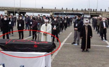 Koronavirüsten ölen Haydar Baş’ın tabutundaki siyah örtünün sırrı ortaya çıktı