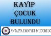 Kayıp Çocuk (U.Ç.) Bulundu