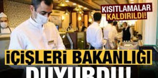 Lokanta, restoran, kafe, kıraathane çalıştıranlar dikkat…