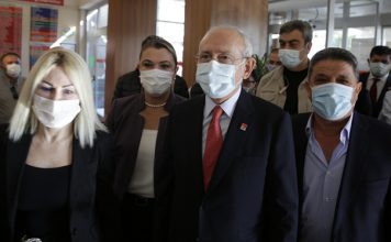 CHP Genel Başkanı Kılıçdaroğlu Başkan Böcek’i hastanede ziyaret etti