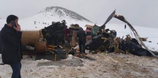 Bitlis’in Tatvan İlçesi’nde askeri helikopter düştü: 10 askerimiz şehit, 3 askerimiz de yaralı