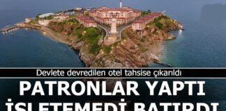 İçki servisi yapılmayan otel battı, patronlar devlete devretti