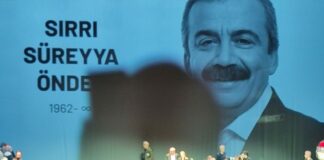 Sırrı Süreyya Önder için Atatürk Kültür Merkezi’nde tören düzenlendi