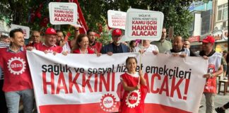 Sağlık ve sosyal hizmet işçileri İstanbul’dan Ankara’ya yürüyüş başlattı