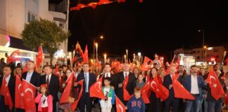 Bir Asırlık Gurur: Cumhuriyetimizin 102. Yılı Urla’da Coşkuyla Kutlandı