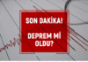 İzmir’de deprem oldu mu 10 Kasım Pazartesi?
