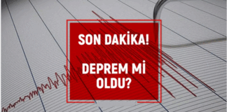 İzmir’de deprem oldu mu 10 Kasım Pazartesi?