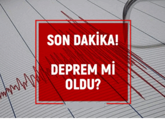 İzmir’de deprem oldu mu 10 Kasım Pazartesi?