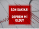 İzmir’de deprem oldu mu 10 Kasım Pazartesi?