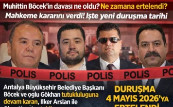 Ve karar iki Tahliye İki Tutukluluk devamı, Üç Tahliye