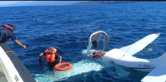 Rize açıklarına acil iniş yapan uçağın pilotu AB Sayıştayı yetkilisi çıktı